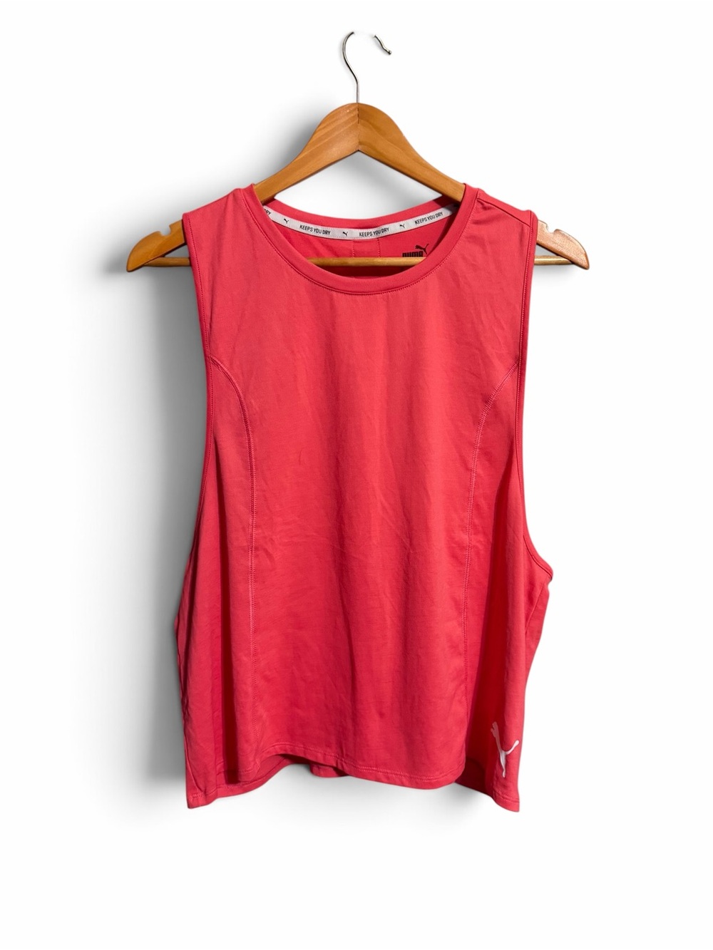 Puma Coral Muscle Tee - Sleeveless Athletic Tank
